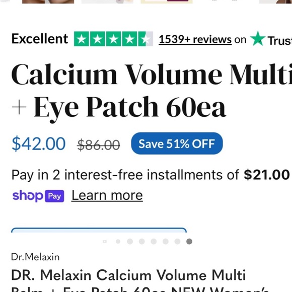*KOREAN* Cemenrete CX Calcium Volume Eye Cream - Picture 6 of 6